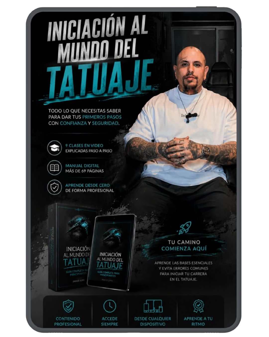 Conviértete en Tatuador: Guía Completa para Principiantes